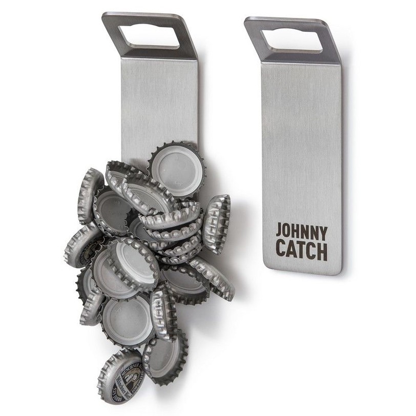 Flaschenöffner JOHNNY CATCH, magnetisch, Edelstahl, Höfats