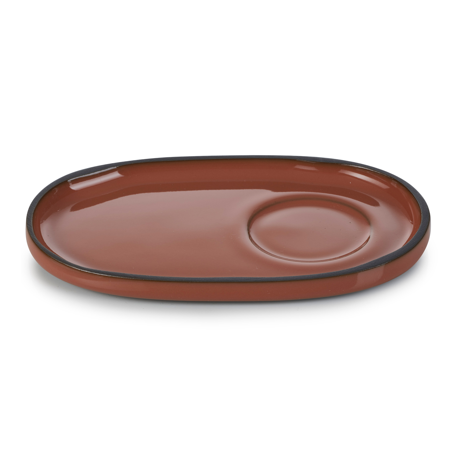 Untertasse für Tasse CARACTERE, Zimt, REVOL