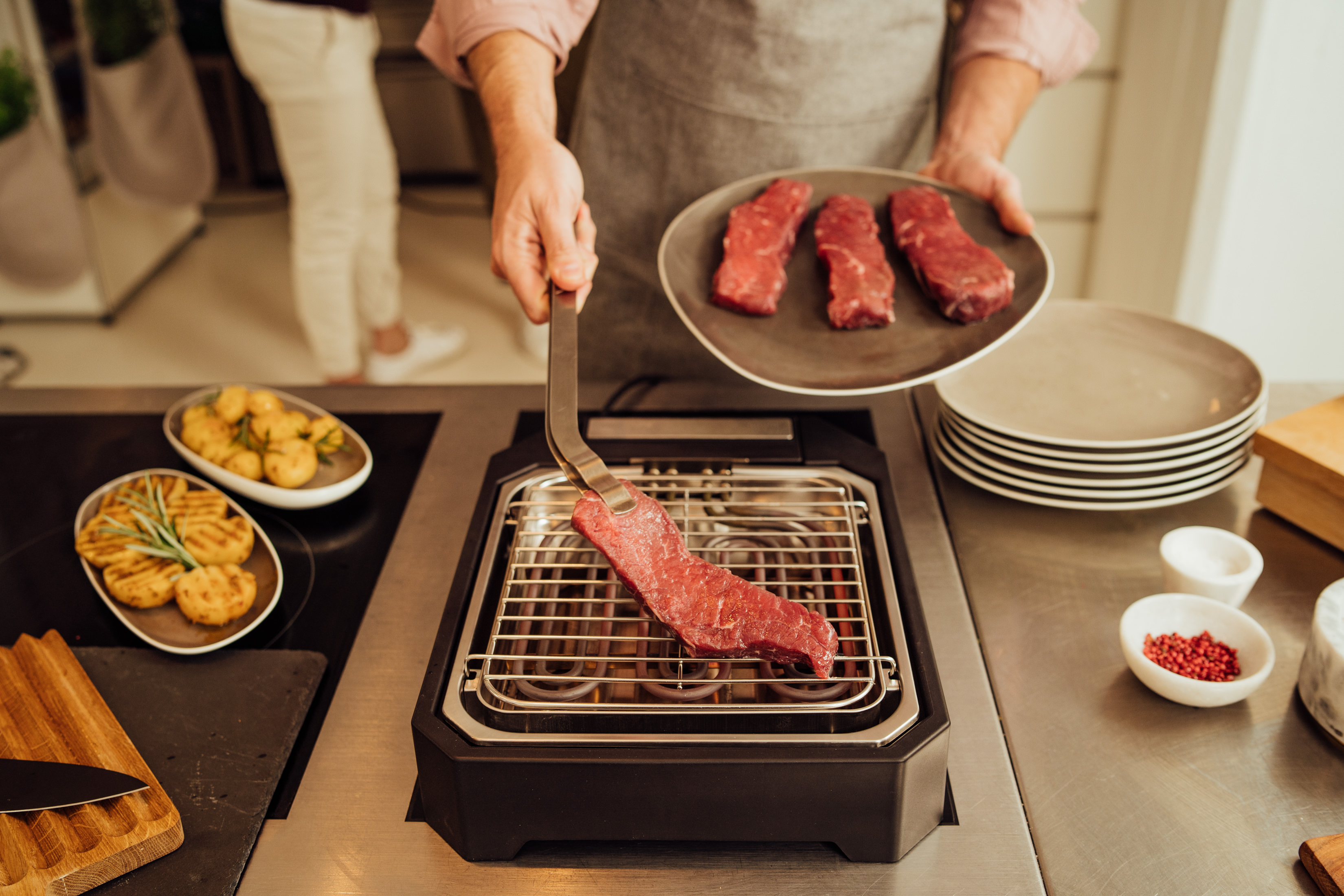 Elektrogrill PG 8545 Steakboard, 2300 W, Severin