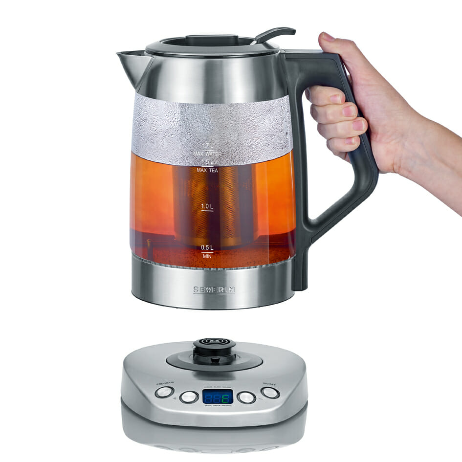 Wasserkocher und Teekanne 2in1 WK 3479 1,7 l, Severin