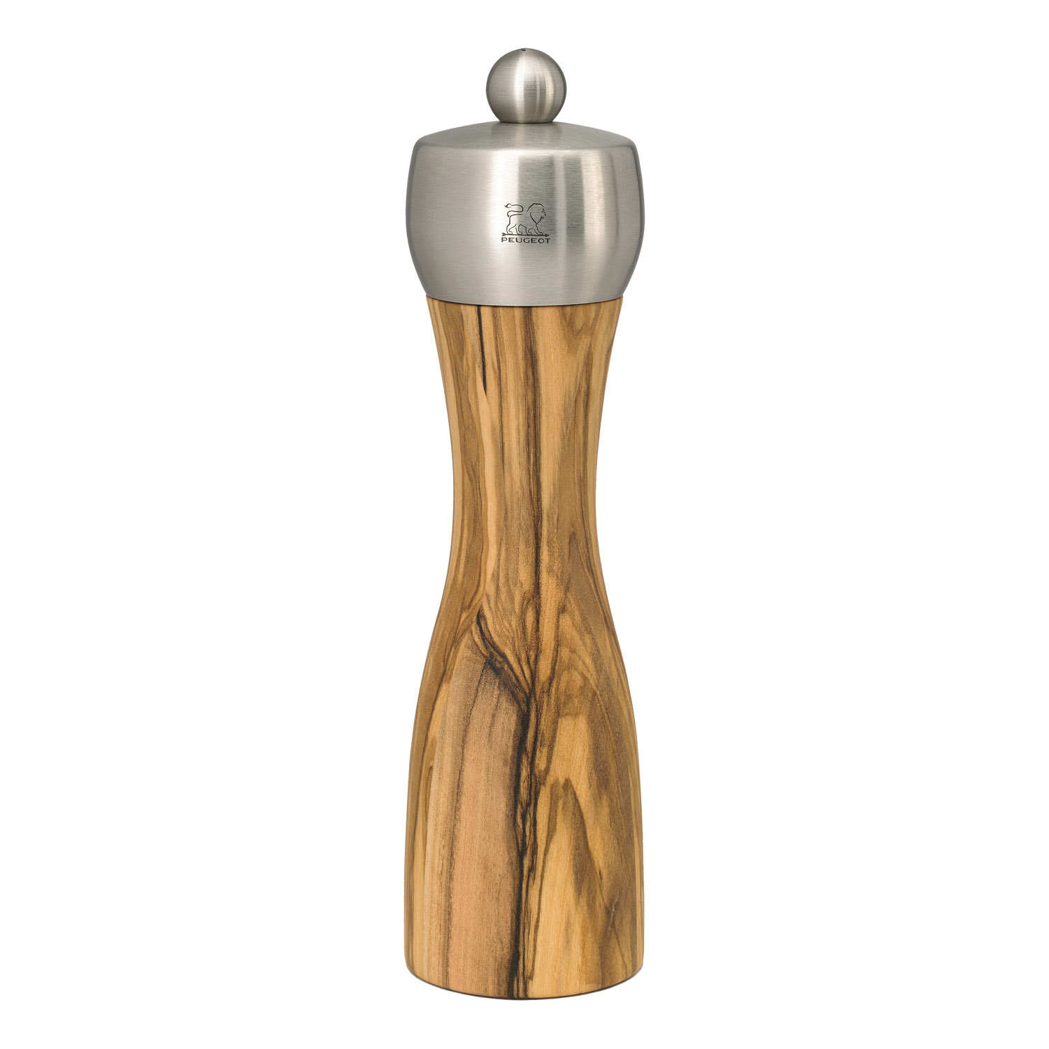 Pfeffermühle FIDJI 20 cm, Olivenholz/Edelstahl, Peugeot