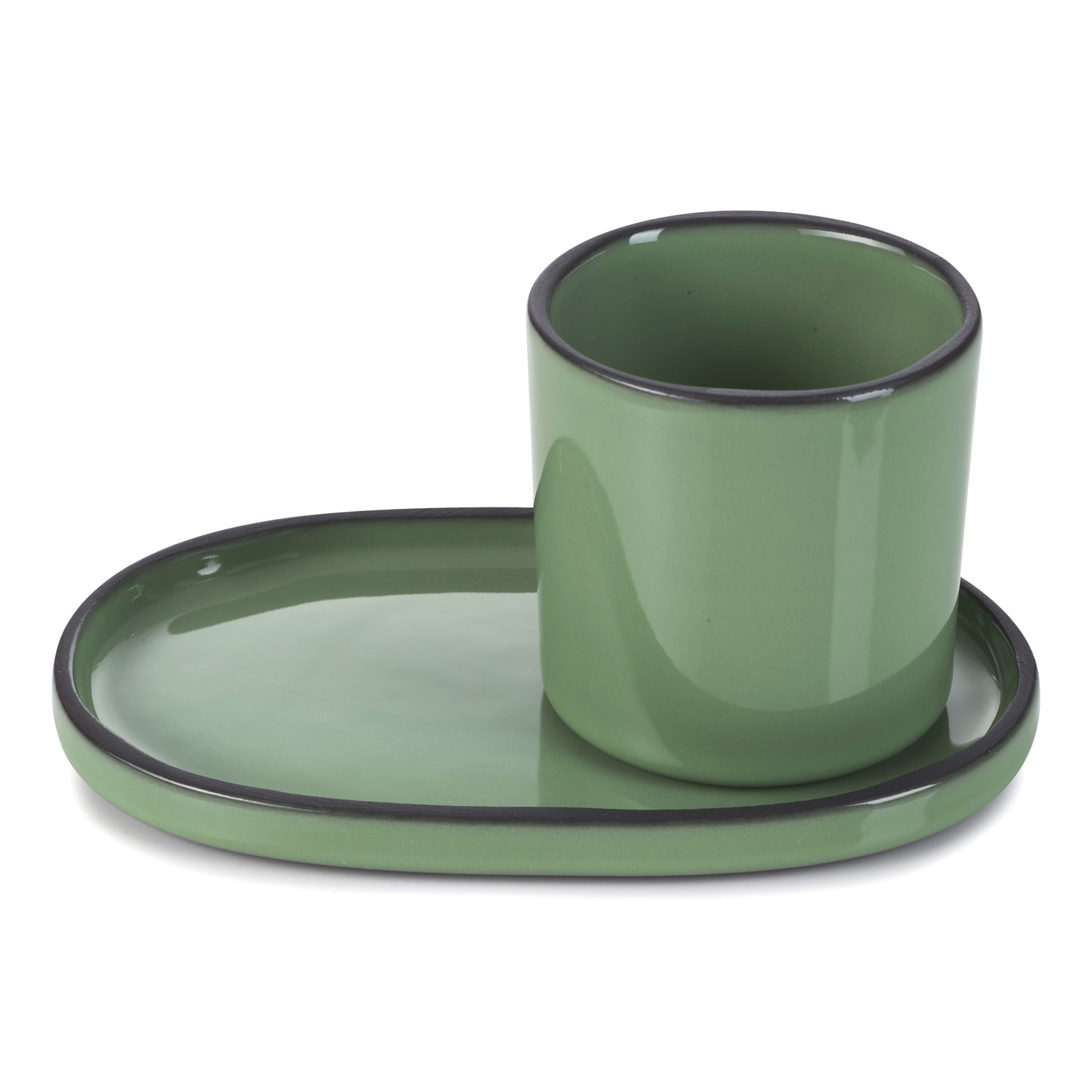 Espressotasse CARACTERE 80 ml, Minze, REVOL
