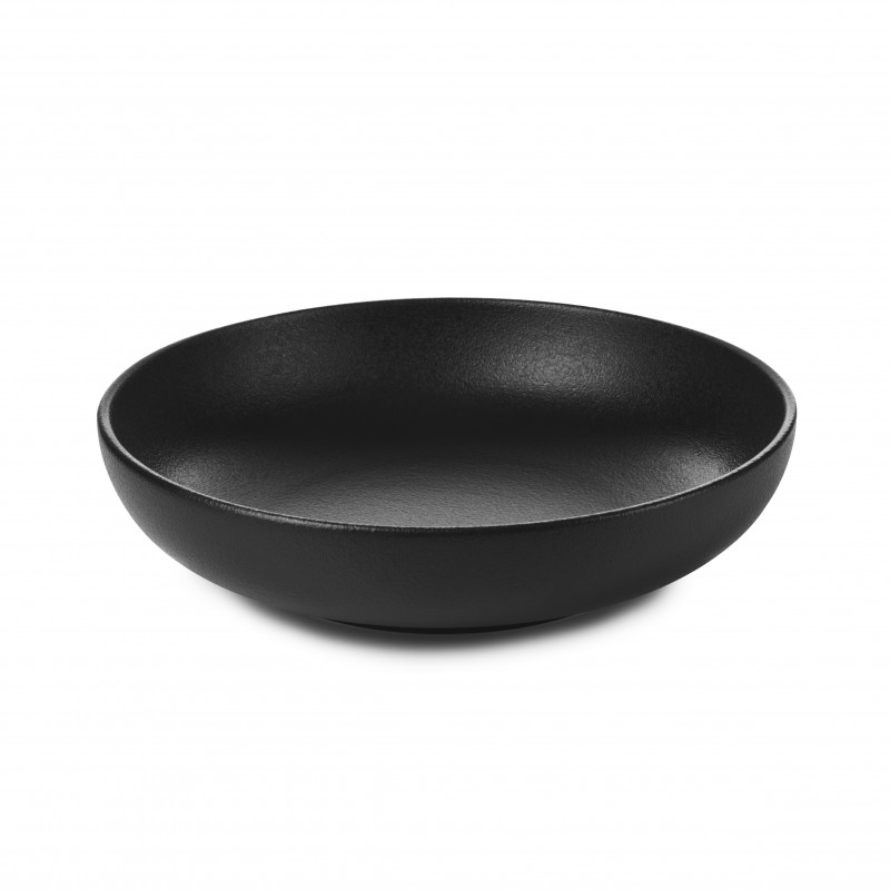 Teller tief ADELIE 17,5 cm, schwarz, REVOL