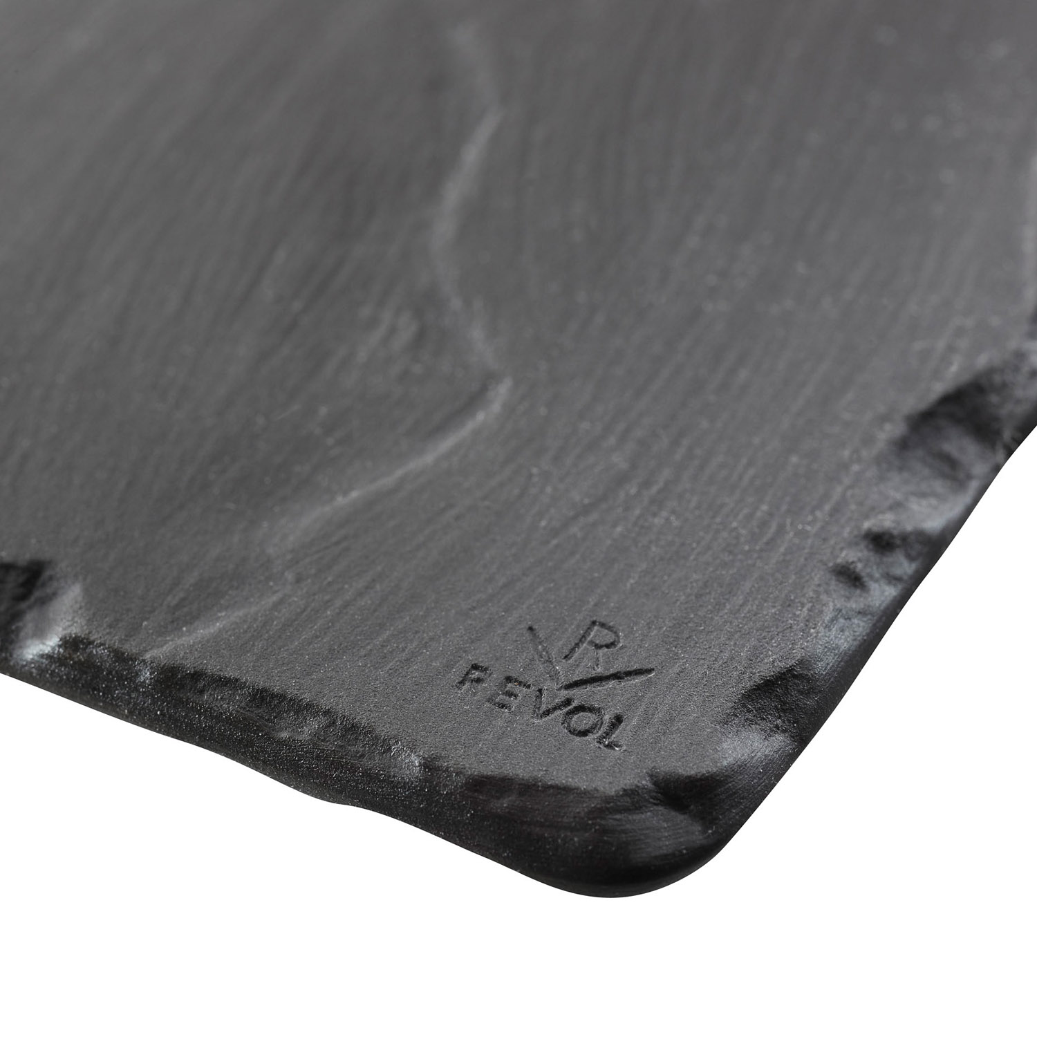 Servierteller BASALT 25 x 12 cm, Slate-Effect, Keramik, REVOL