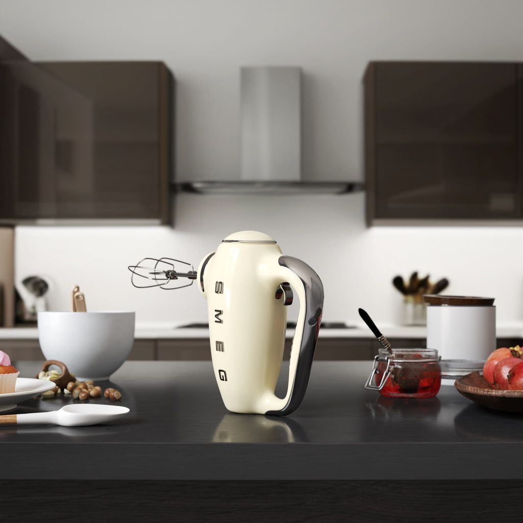 Handmixer HMF01CREU, Creme, Smeg