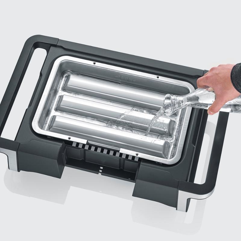 Elektro Tischgrill PG 8114 SENOA DIGITAL BOOST, 3000 W, Severin