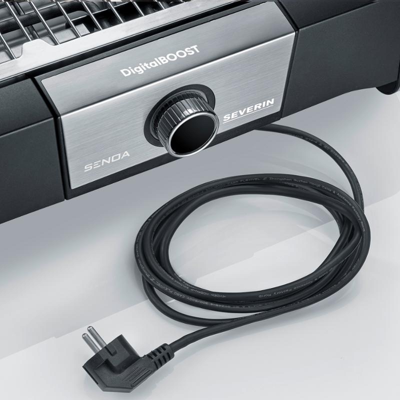 Elektro Tischgrill PG 8114 SENOA DIGITAL BOOST, 3000 W, Severin