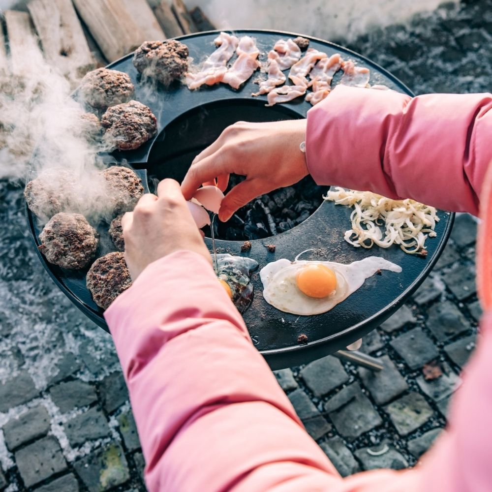 Grillplatte BOWL, Gusseisen, Höfats