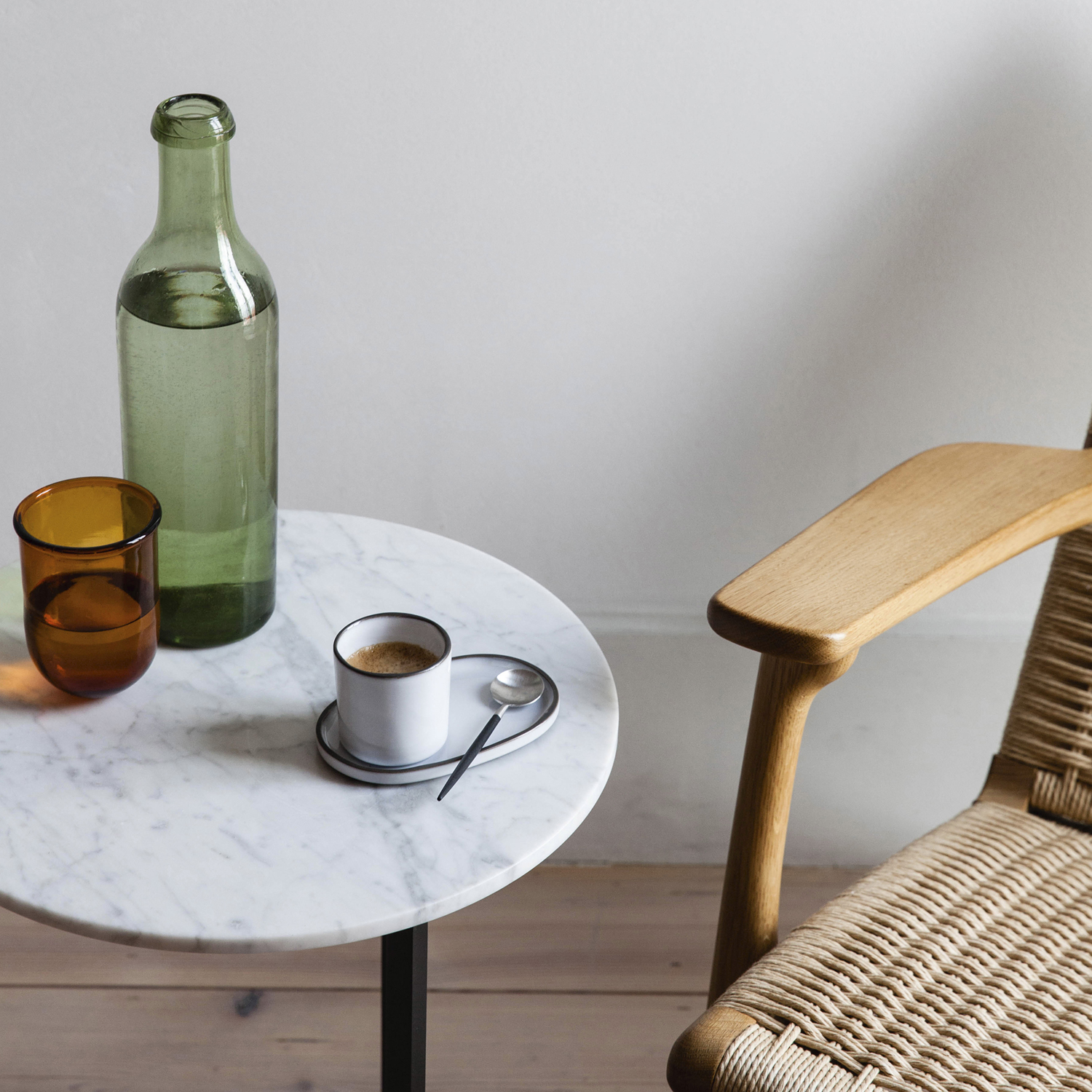 Untertasse CARACTERE, weiß, REVOL