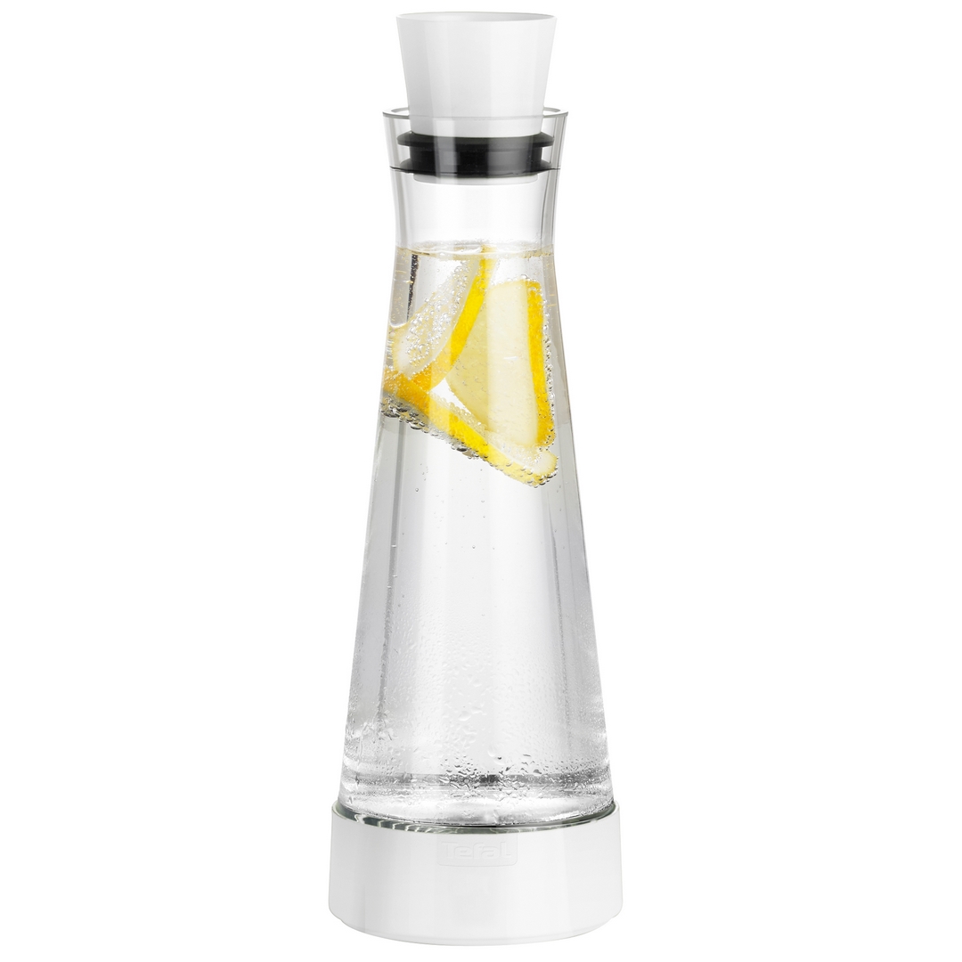 Wasserkaraffe FLOW SLIM FRIENDS 1 l, weiß, Tefal