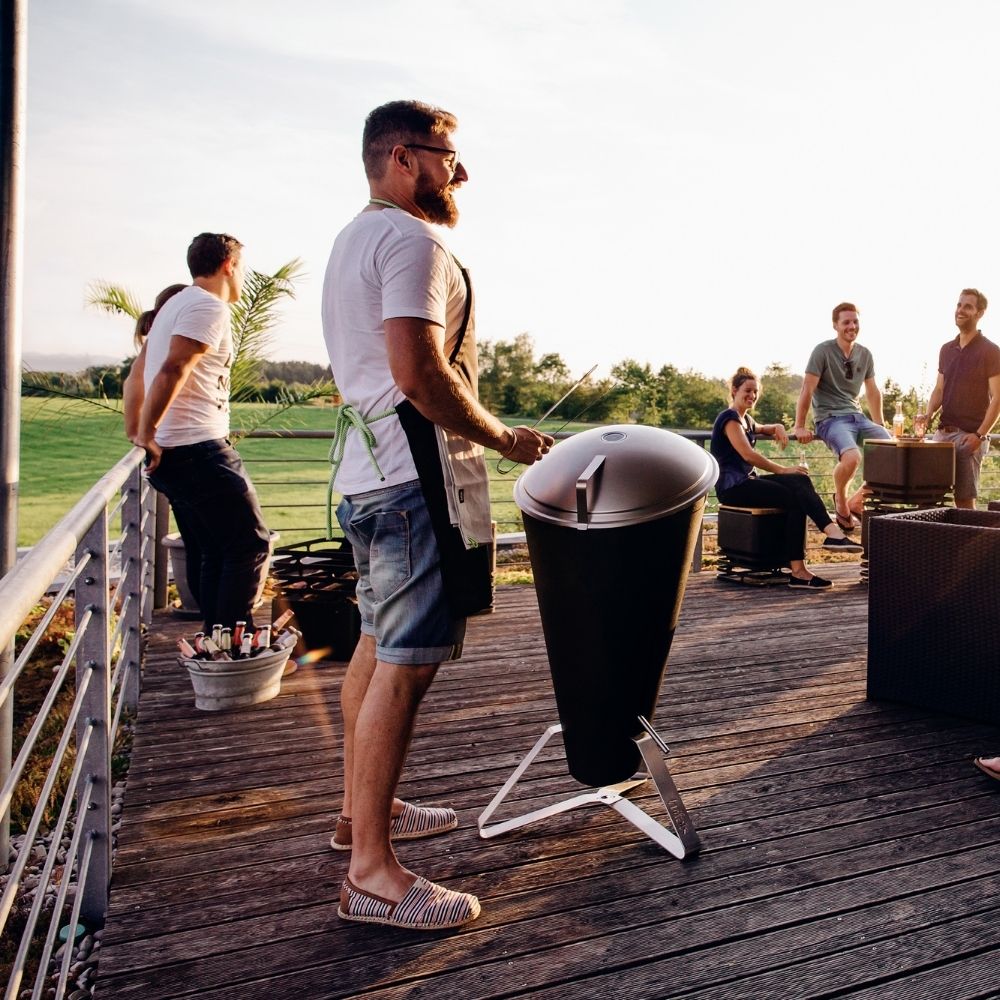 Holzkohlegrill CONE, Höfats