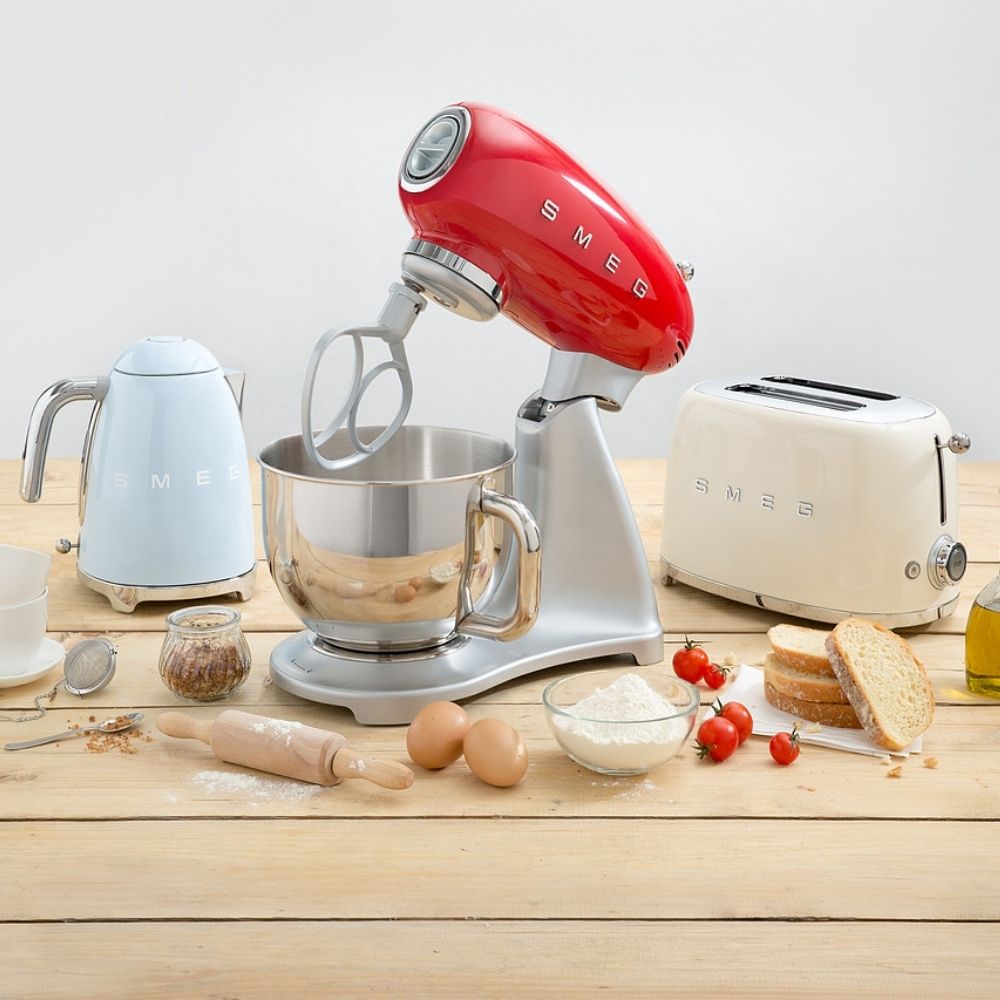 Toaster TSF01CREU, 2 Scheiben, Creme, Smeg