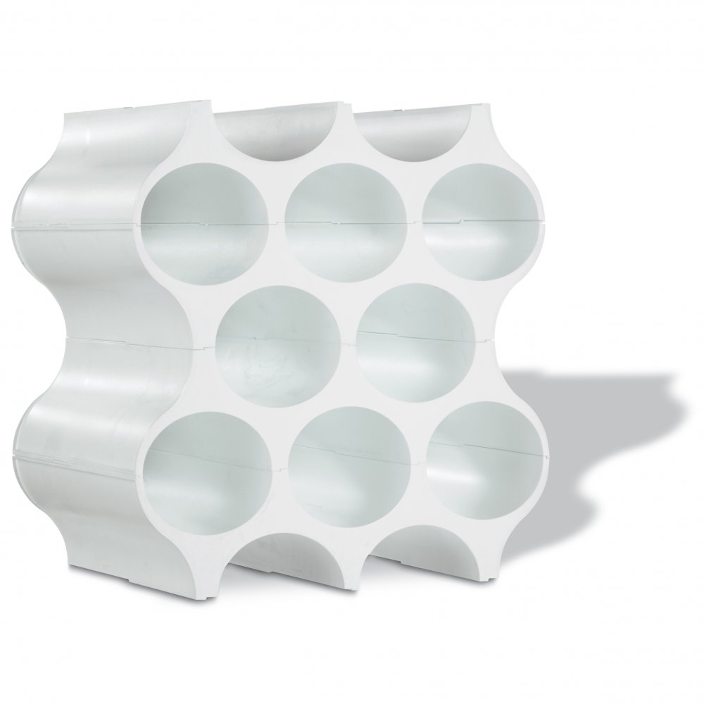 Weinflaschenregal SET-UP, White Cotton, Koziol