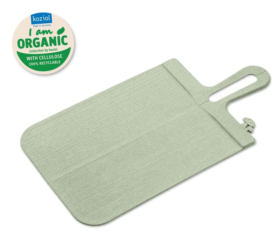 Schneidebrett SNAP L, klappbar, Organic Green, Koziol