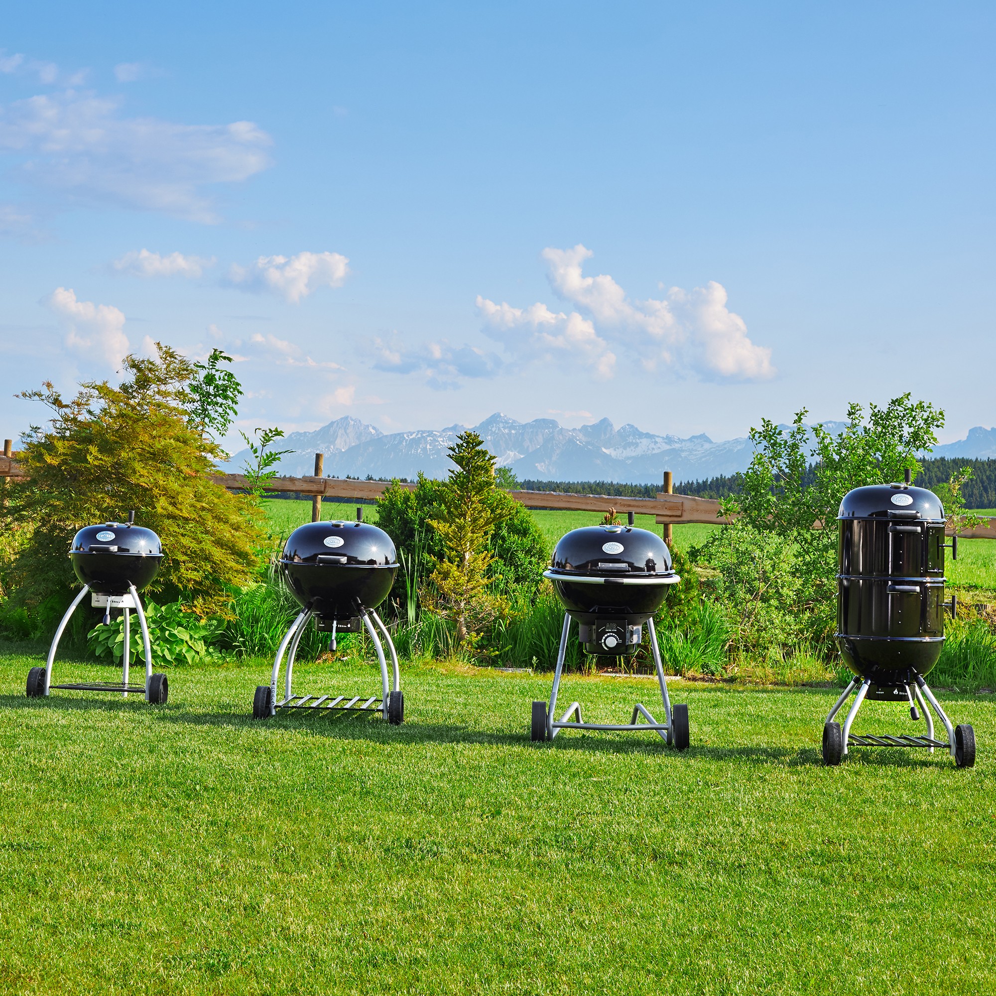 Holzkohlegrill Kugelgrill Nr. 1 AIR F50, Rösle