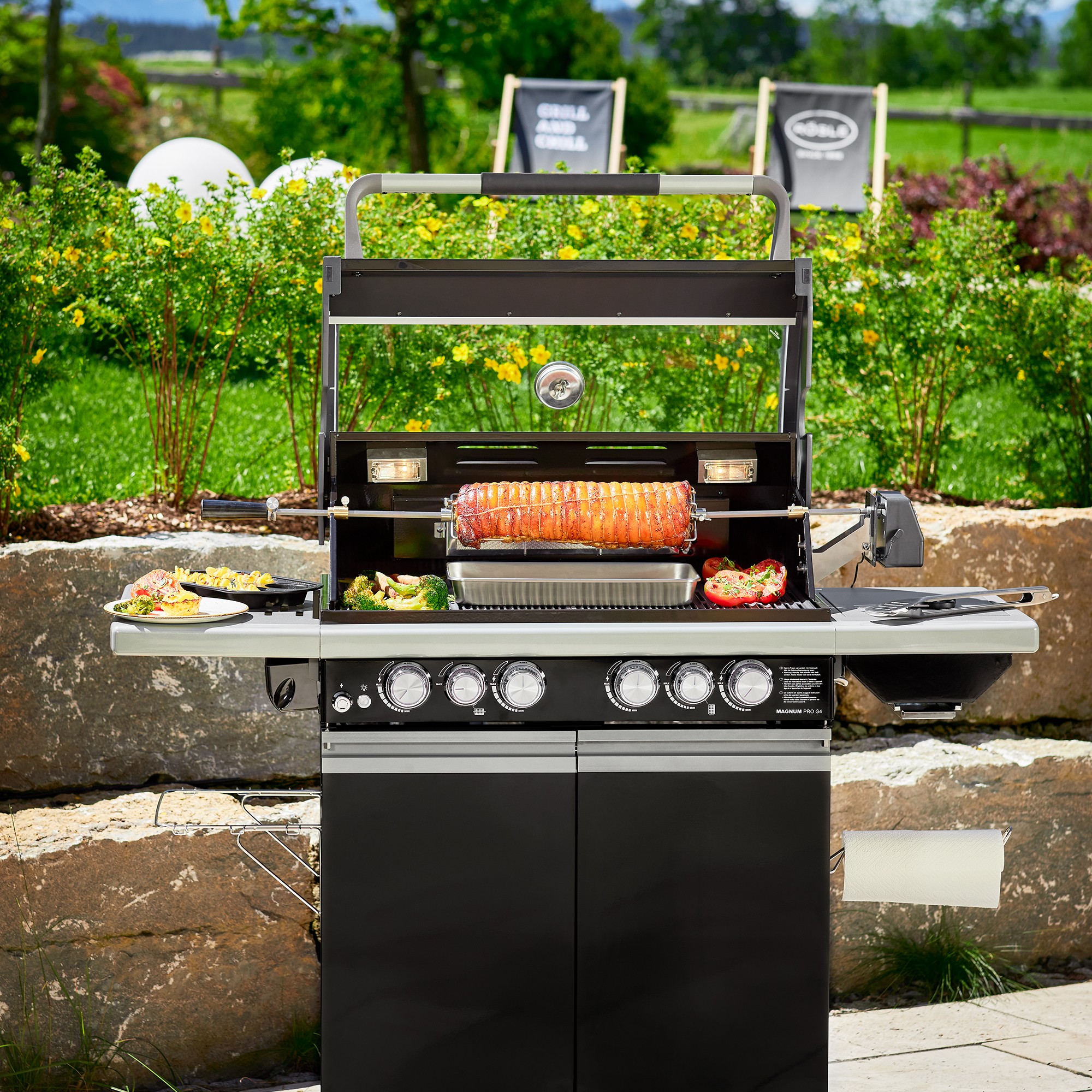 Drehspieß ROTISSERIE PREMIUM G4/G6, Rösle