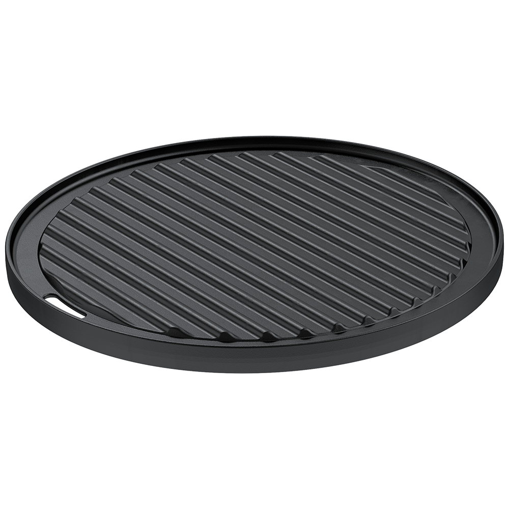 Grillplatte VARIO 30 cm, beidseitig, Gusseisen, Rösle