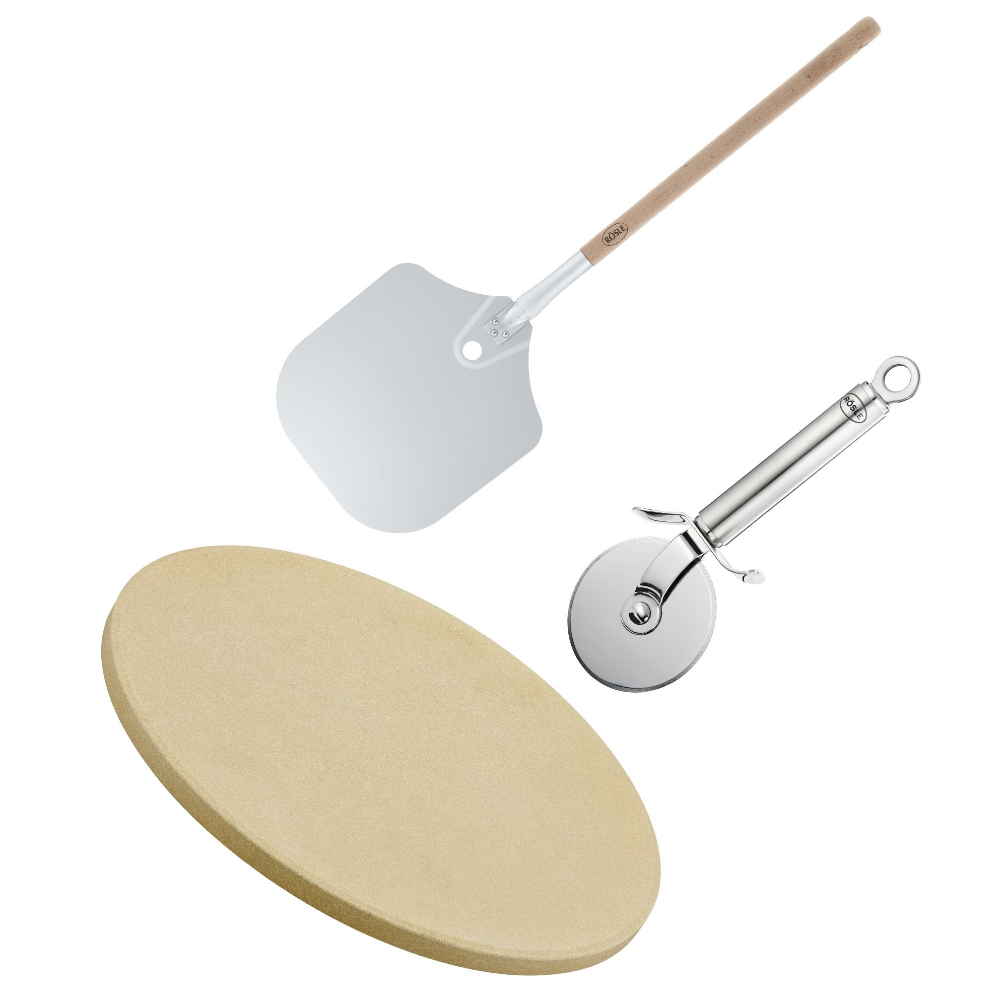 Barbecue Pizza-Set 3-teilig, Rösle