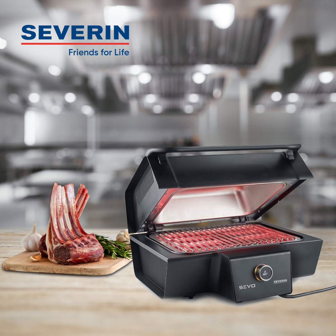 Elektrogrill PG 8107 SEVO GTS, 3000 W, Severin
