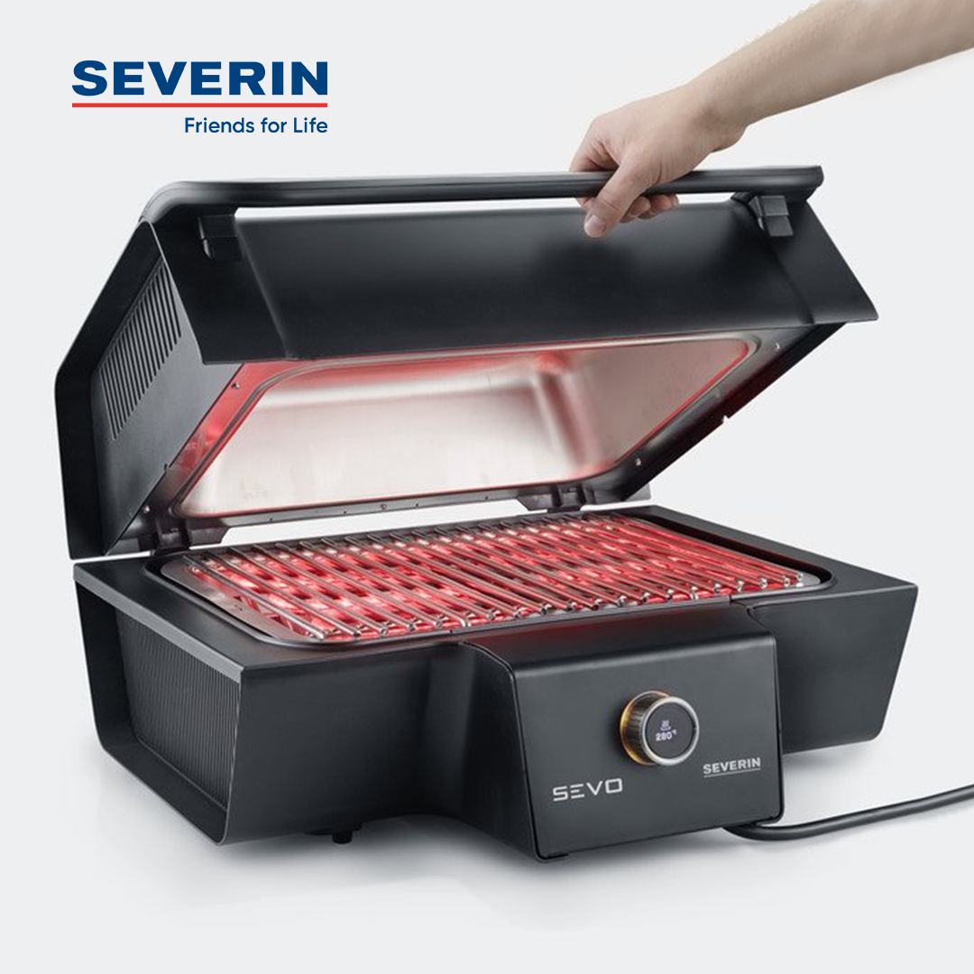 Elektrogrill PG 8107 SEVO GTS, 3000 W, Severin