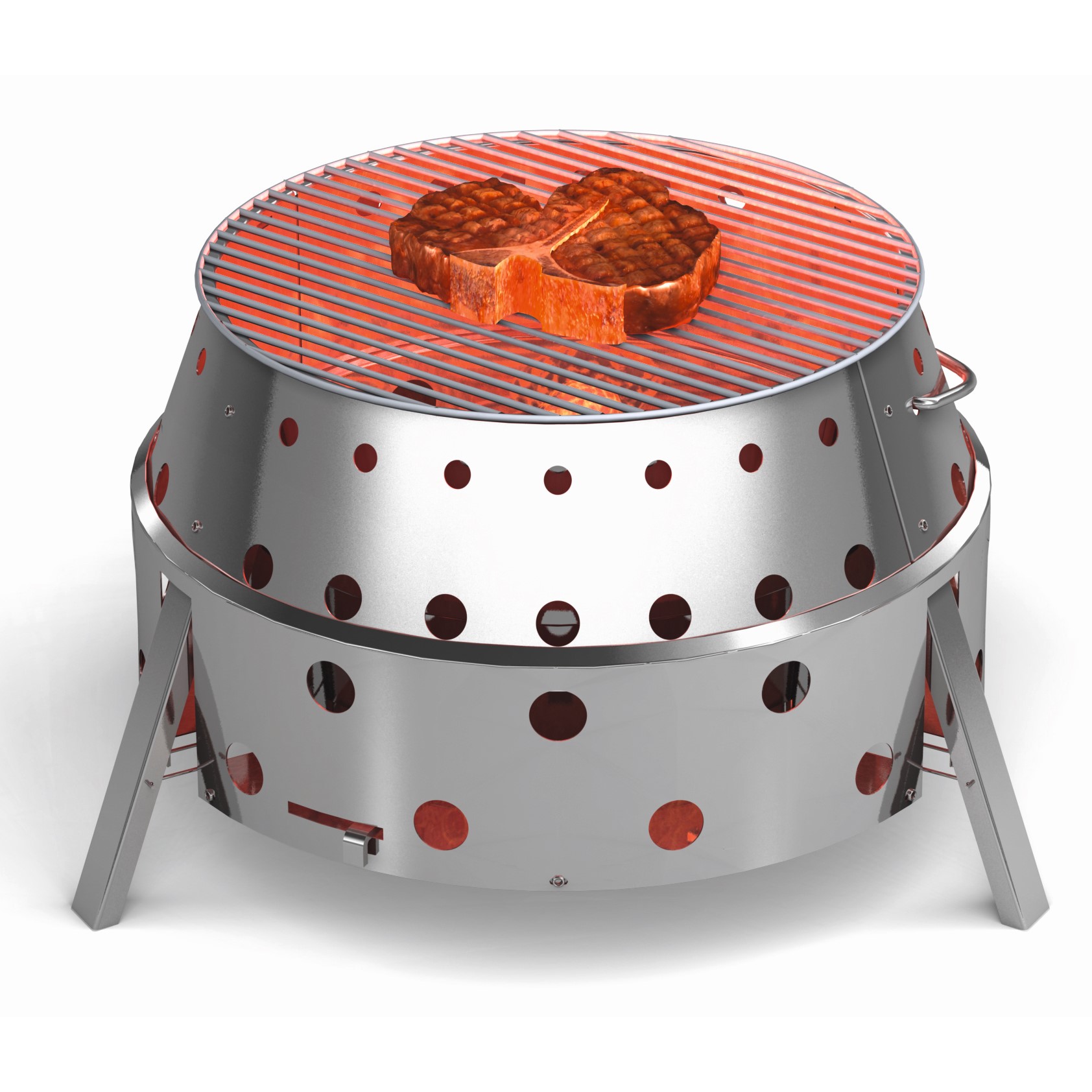 Holzkohle-Campinggrill ATAGO, Petromax