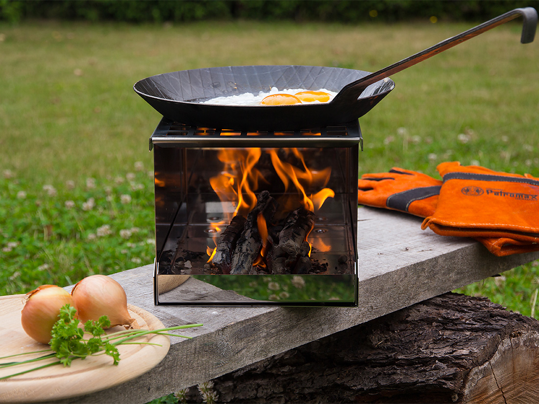 Schmiedeeiserne Pfanne SP20 20 cm, Induktion, Outdoor, Petromax