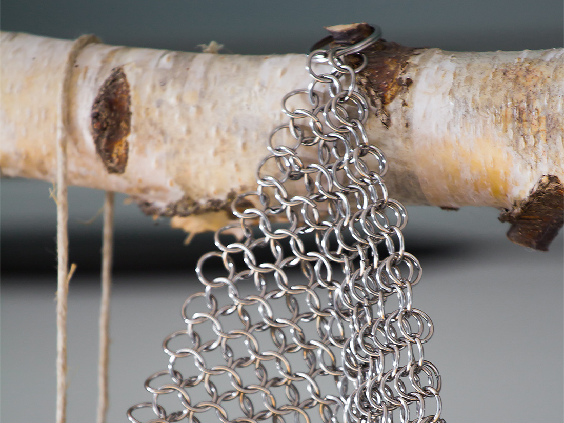 Ringreiniger für Gusseisen 12 cm, Edelstahl, Petromax