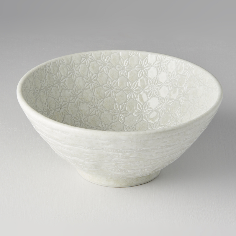 Udon Schale WHITE STAR 19,5 cm, 800 ml MIJ