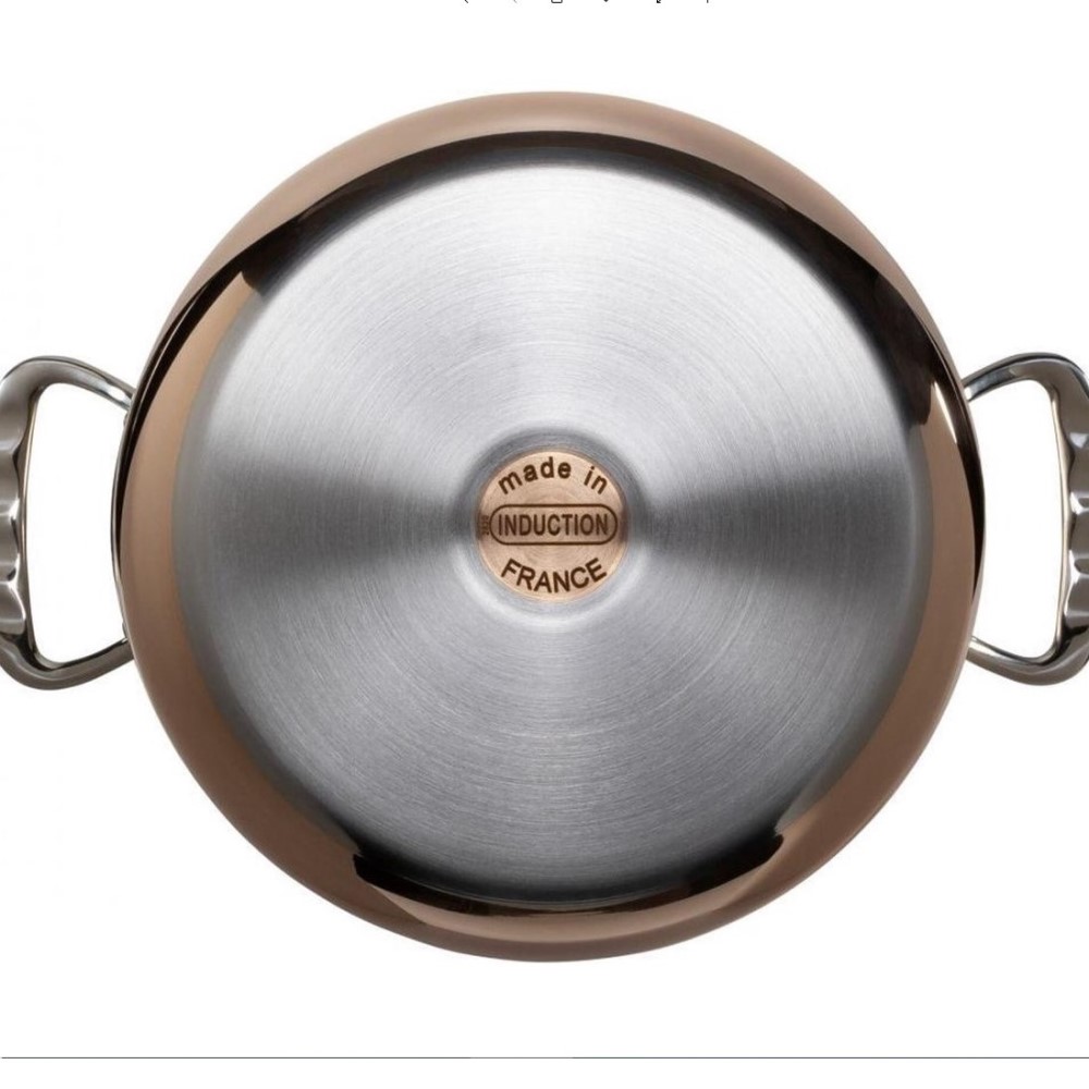 Topf PRIMA MATERA 24 cm, 7,5 l, für Induktion, Kupfer, de Buyer