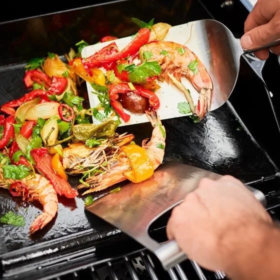 Plancha Grillplatte für ARTISO, VIDERO und MAGNUM, 36,5 x 46,5 cm, Rösle