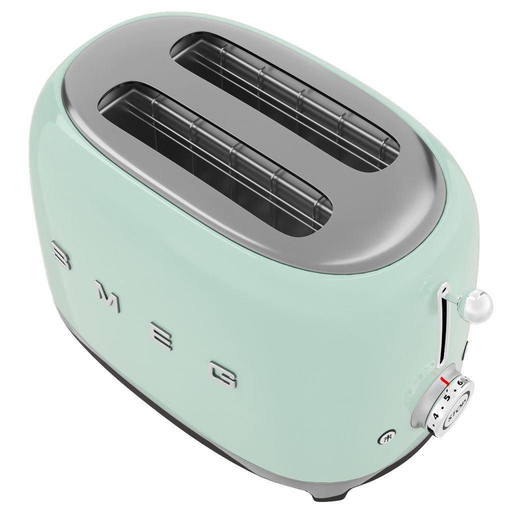 Toaster TSF01PGEU, 2 Scheiben, pastellgrün, Smeg