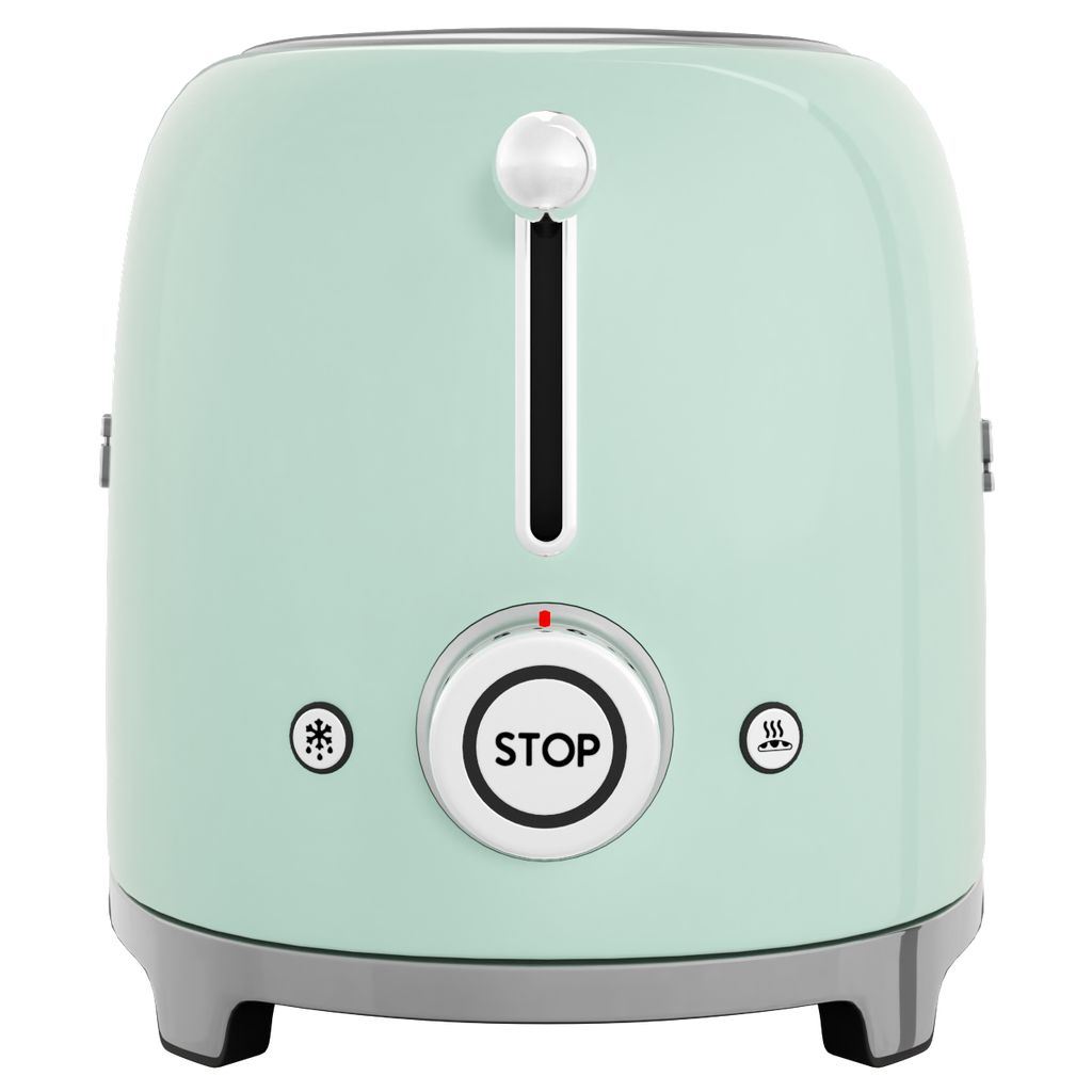 Toaster TSF01PGEU, 2 Scheiben, pastellgrün, Smeg