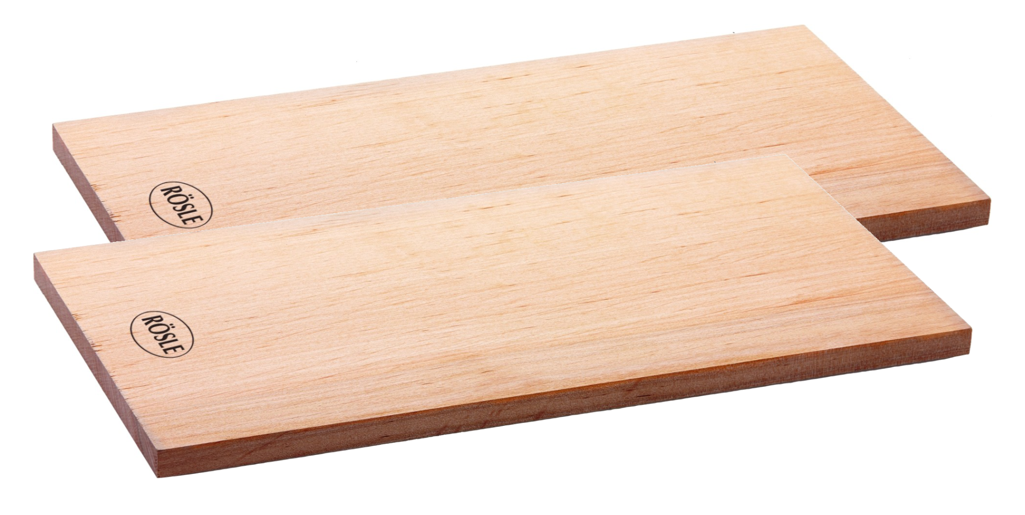 Aromaplanke ALDER, 2er-Set, 30 x 15 cm, Erlenholz, Rösle