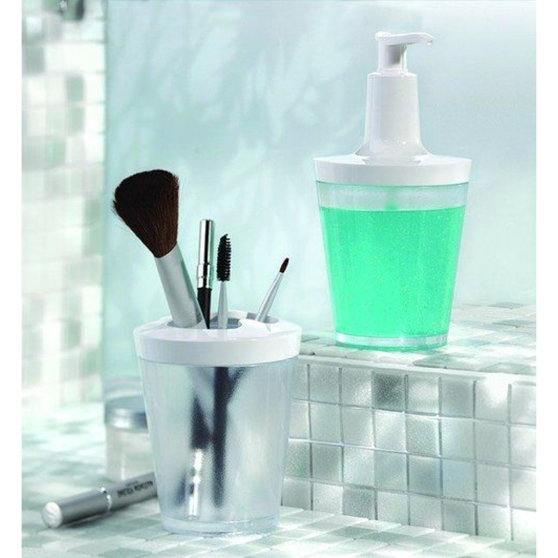 Seifenspender FLOW Koziol 250 ml kristallklar