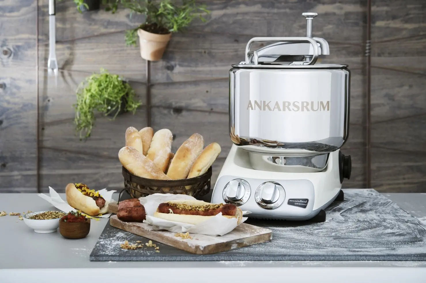 Küchenmaschine AKM6230 ASSISTENT ORIGINAL Ankarsrum Vanille