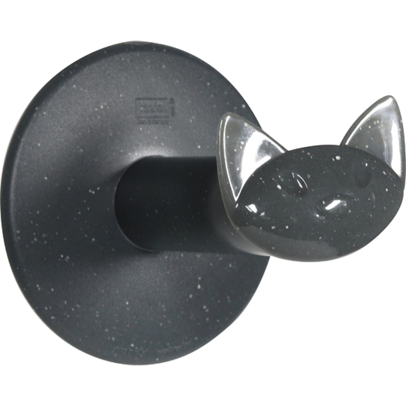 WC-Rollenhalter MIAOU 12,7 cm, Natur Grau, Koziol
