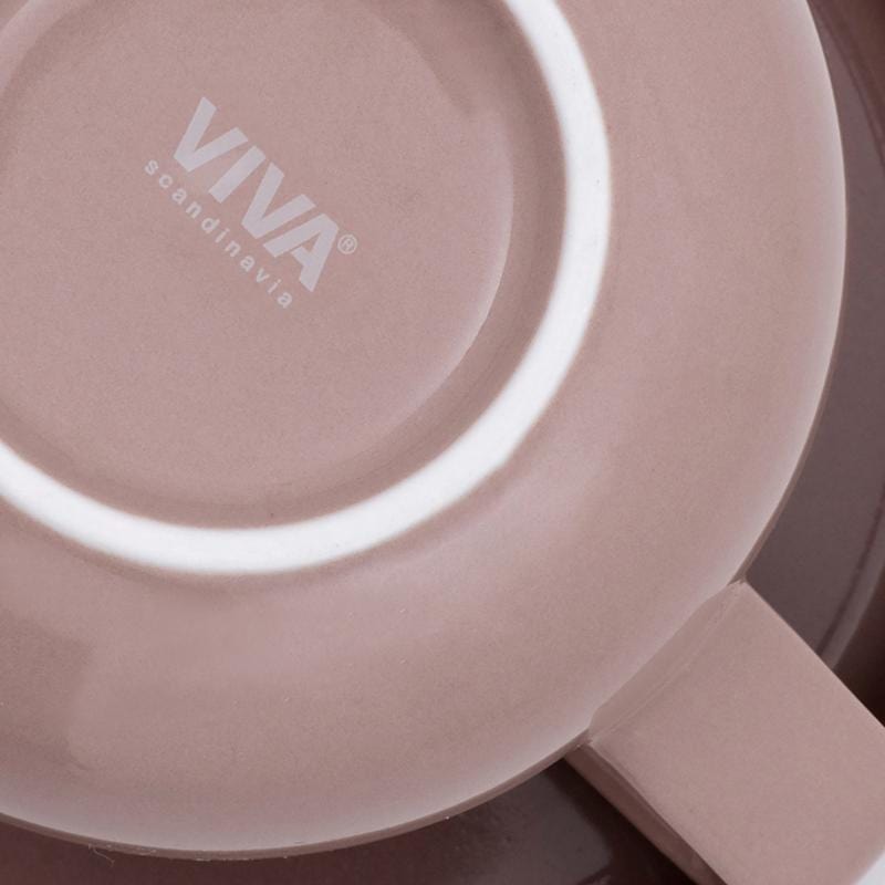 Tasse mit Untertasse ELLA CLASSIC Viva Scandinavia 0,25 l blau