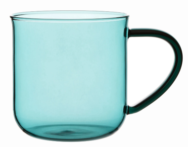 Teeglas EVA MINIMA 400 ml, blau, Glas, Viva Scandinavia