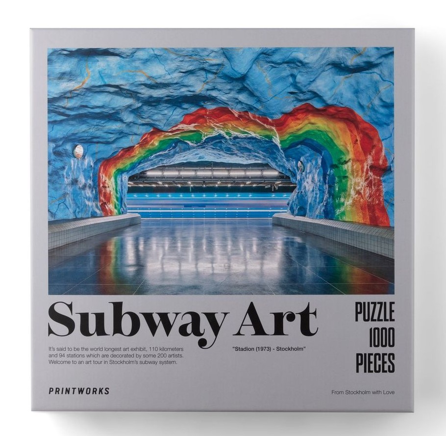 Puzzle METRO IN RAINBOW, 1000 Teile, Printworks
