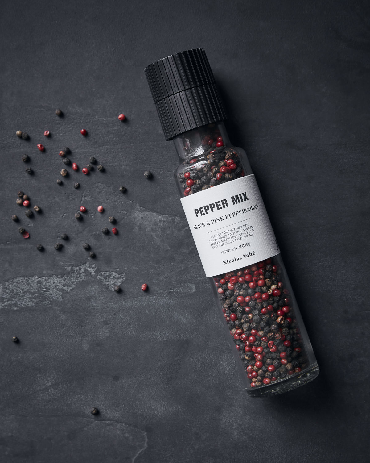Pfeffermischung BLACK & PINK PEPPERCORN 140 g, Nicolas Vahé