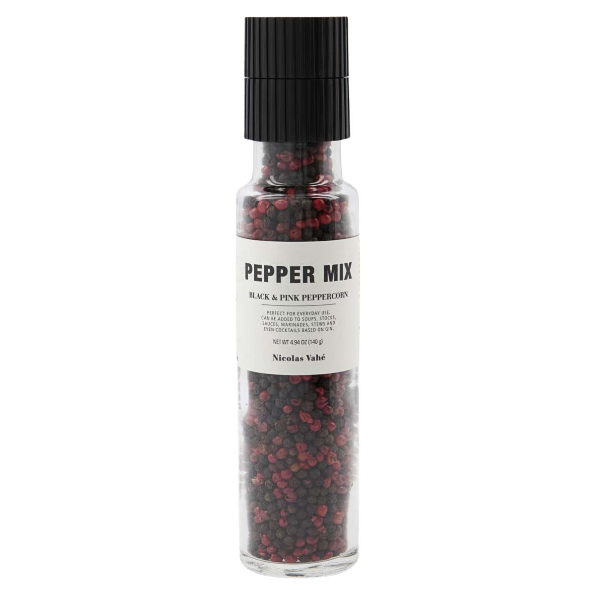 Pfeffermischung BLACK & PINK PEPPERCORN 140 g, Nicolas Vahé