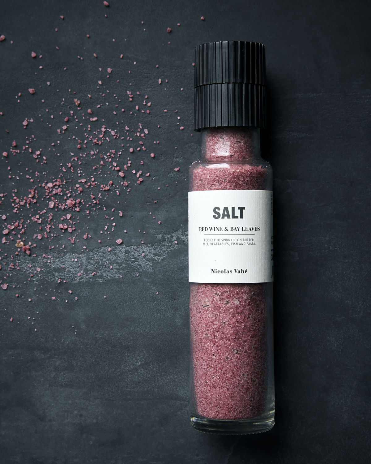 Salt mit Rotwein und Lorbeer 340 g, Nicolas Vahé