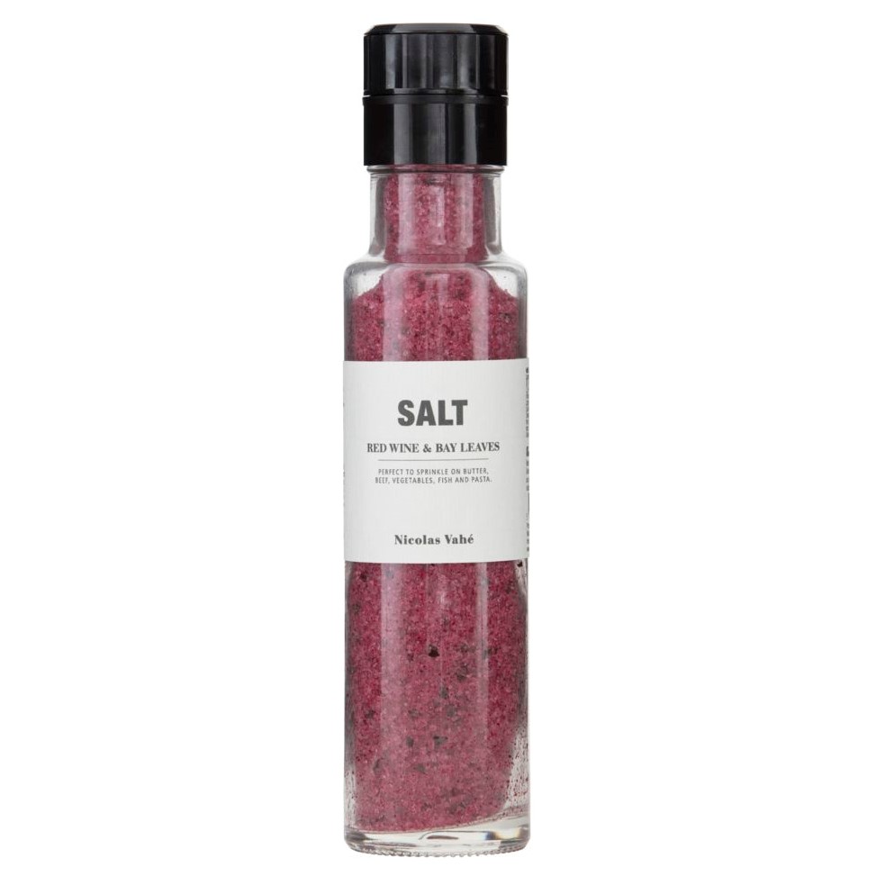 Salt mit Rotwein und Lorbeer 340 g, Nicolas Vahé