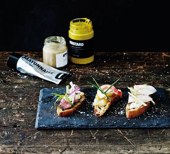 Tapas Teller 28 x 18 cm, Schiefer, Nicolas Vahé