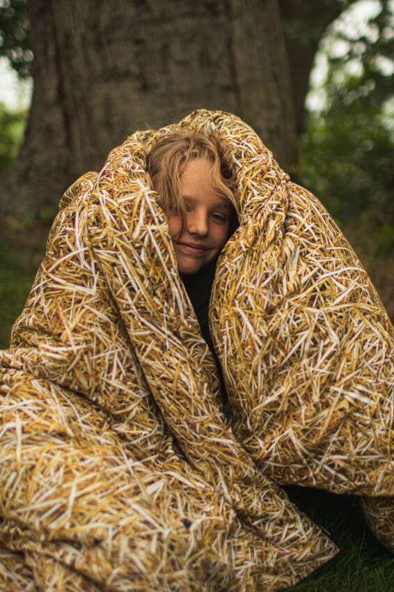 Bettwäsche Doppelbett STRAW 200 x 200 cm, Foonka