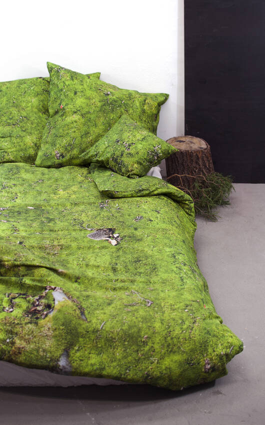 Bettwäsche Einzelbett MOSS 155 x 200 cm, Foonka