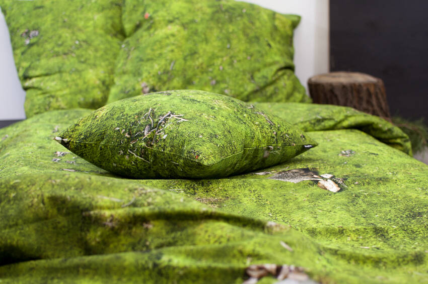 Bettwäsche Einzelbett MOSS 155 x 200 cm, Foonka