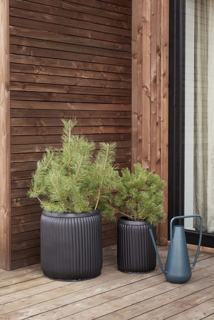 Gießkanne VALE 7 l, 48 cm, blau, Eisen, Hübsch
