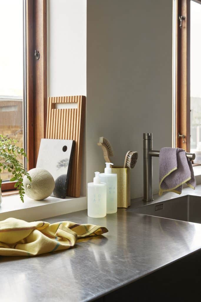 Geschirrtuch COFFEE, 2er-Set, 50 x 70 cm, grün, Hübsch