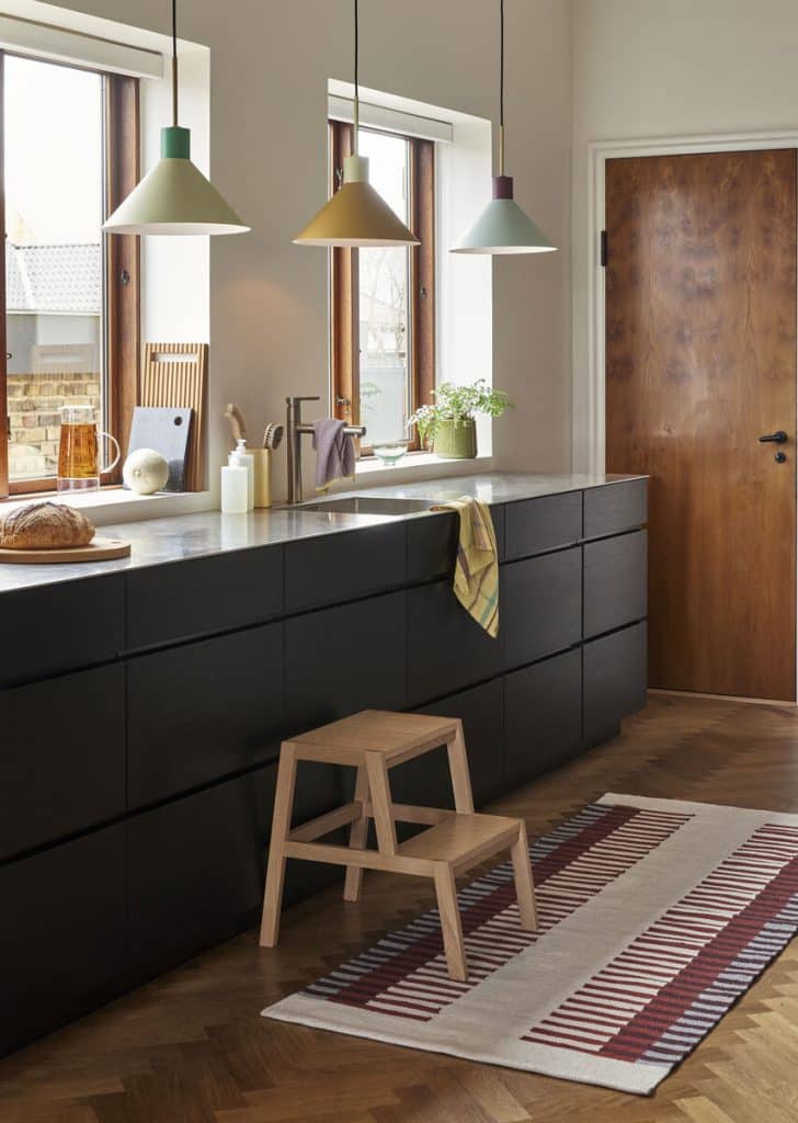 Geschirrtuch COFFEE, 2er-Set, 50 x 70 cm, grün, Hübsch